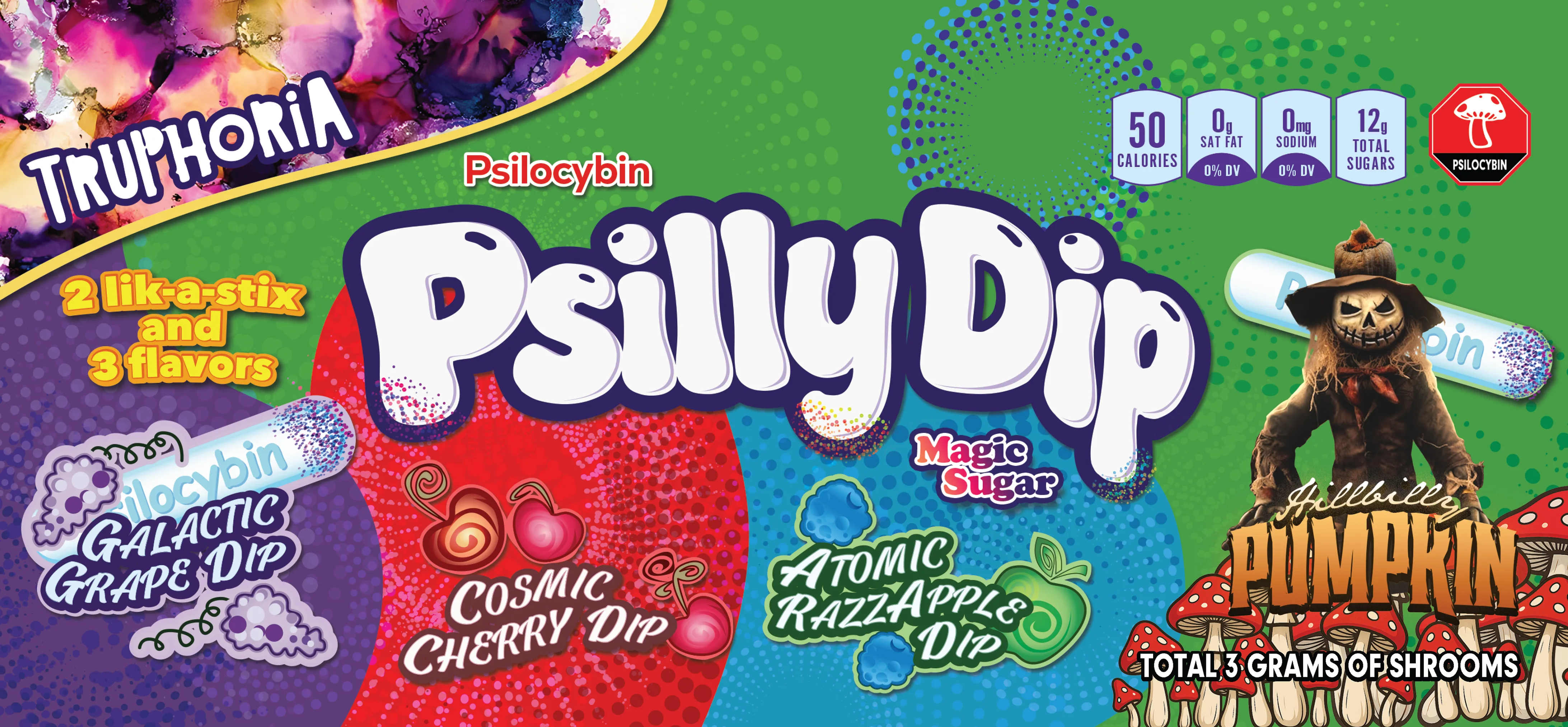 Hillbilly Pumpkin Psilly Dip — Flavour 1