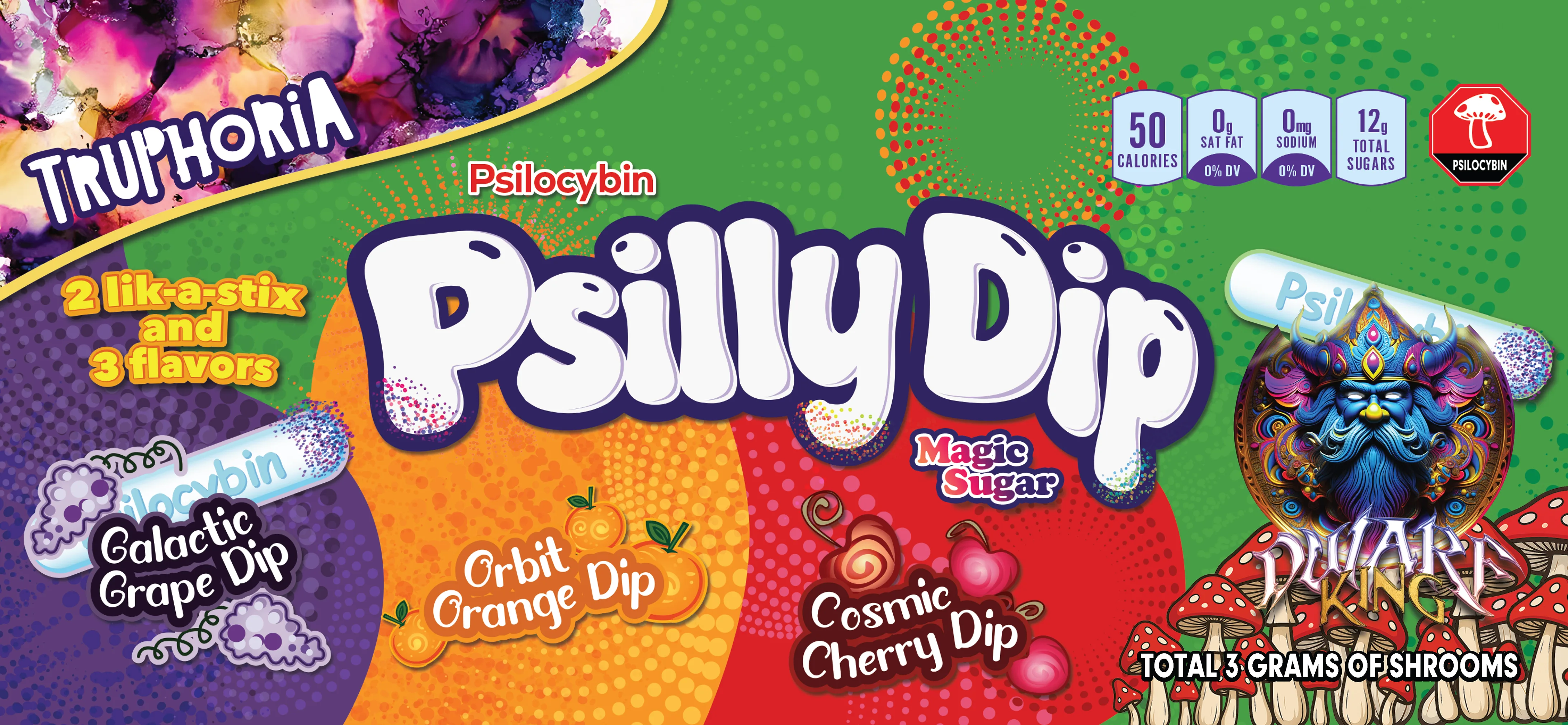 Dwarf King Psilly Dip — Flavour 2